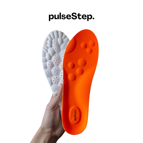 Semelles de massage revitalisantes PulseStep™ | Braylay