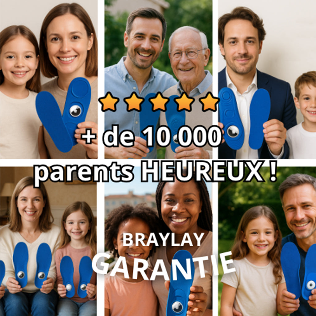 Semelles connectées pour enfants SafeStep™ | Braylay