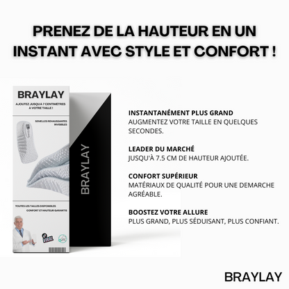 Semelles orthopédiques grandissantes FlexStep™ l Braylay