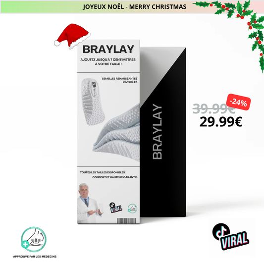 Semelles orthopédiques grandissantes FlexStep™ l Braylay